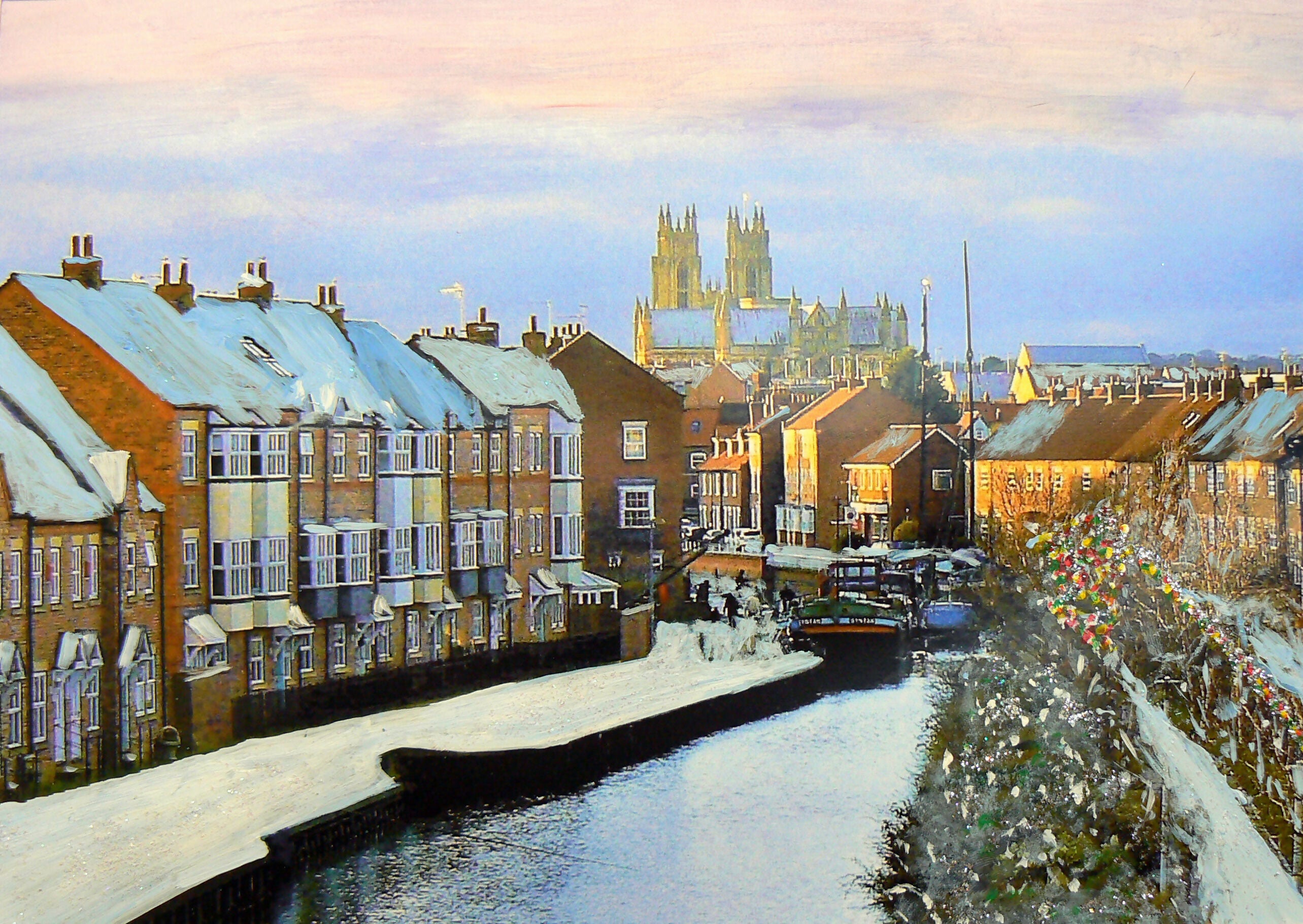 Framed Print of Beckside, Beverley