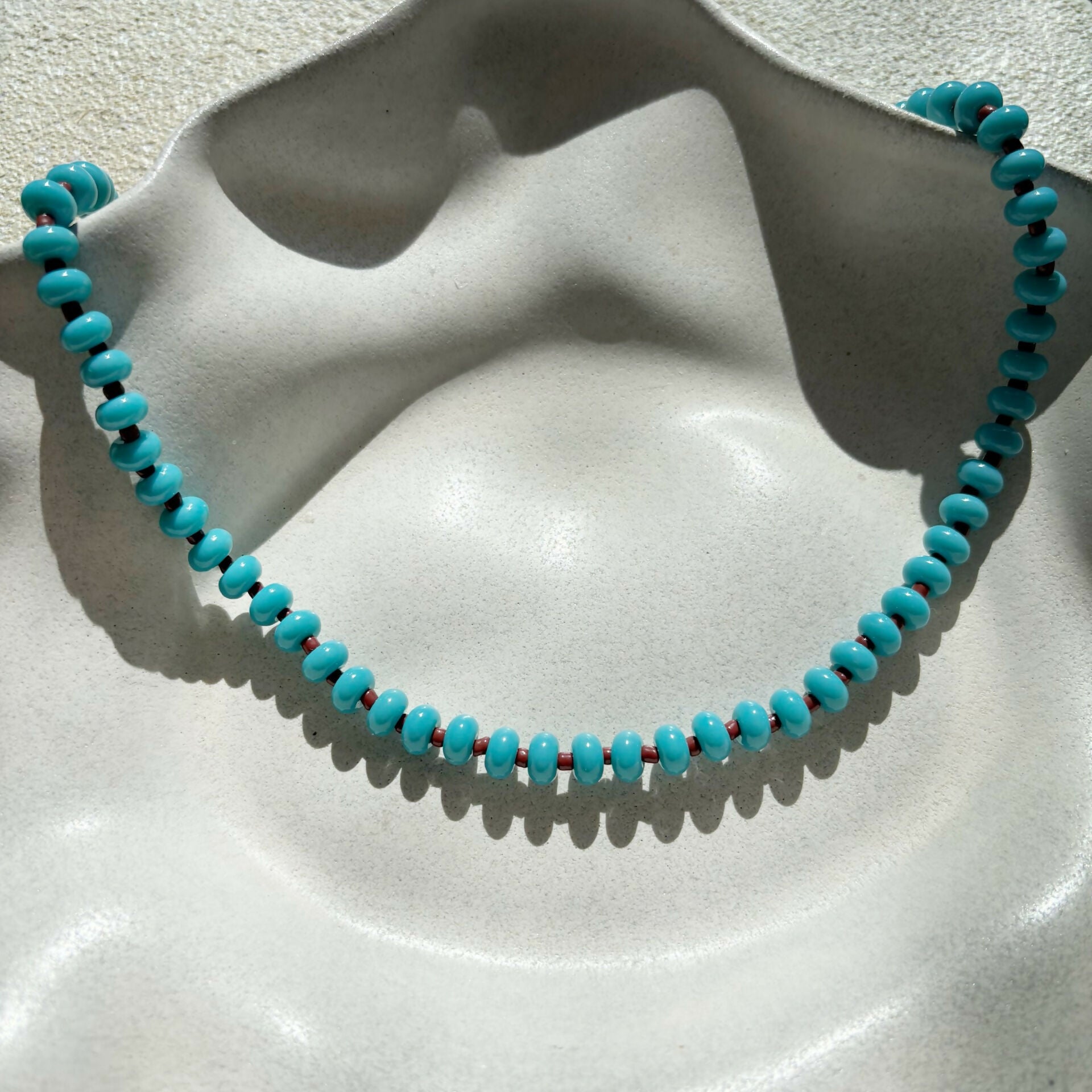 Glass Beaded Necklace