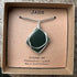 Jade Wire Wrapped Pendant