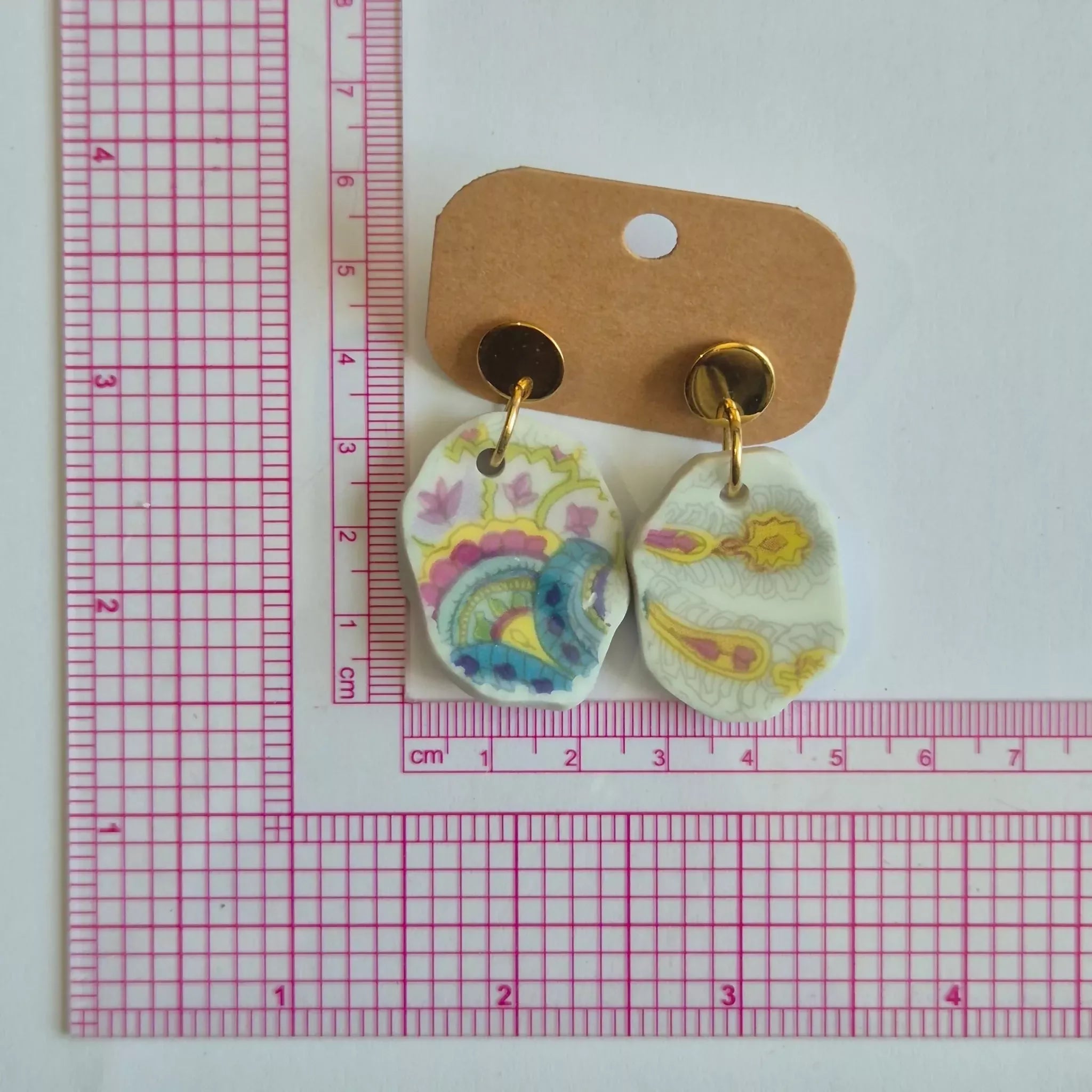 Recycled Ceramic Earring