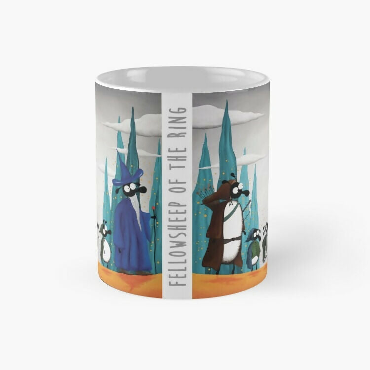 Fellowsheep Of The Ring Ceramic Mug