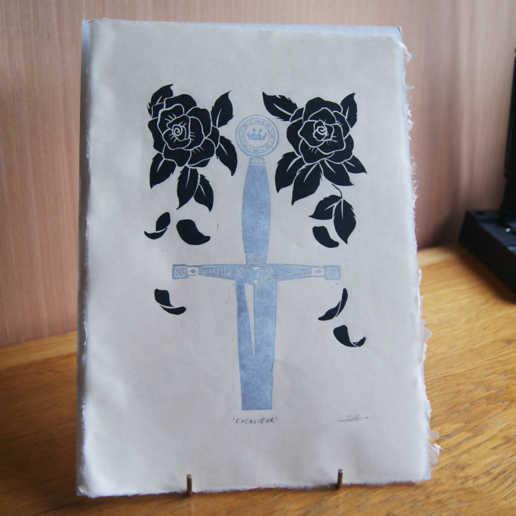 EXCALIBUR LINO PRINT