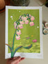 Grazing Riso Print