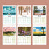 2027 Illustrated Landscapes Calendar A3