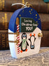 Handmade Wooden Penguin Ornament – "Loving Christmas Crazy YOU!" Funny Tree Decoration & Cute Holiday Gift
