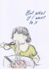 ‘But What If I Want To’ Watercolour Print