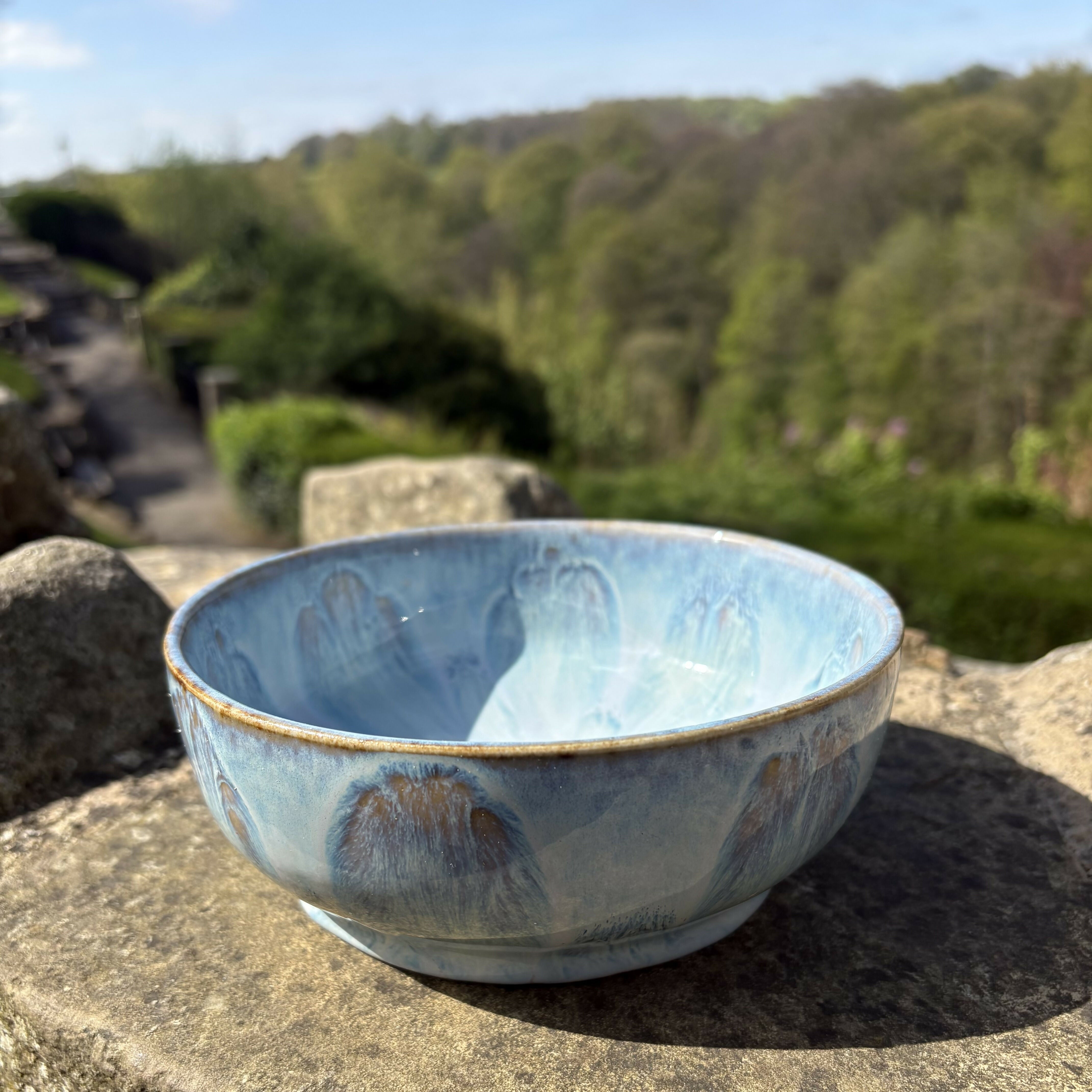 Large Blue Bowl