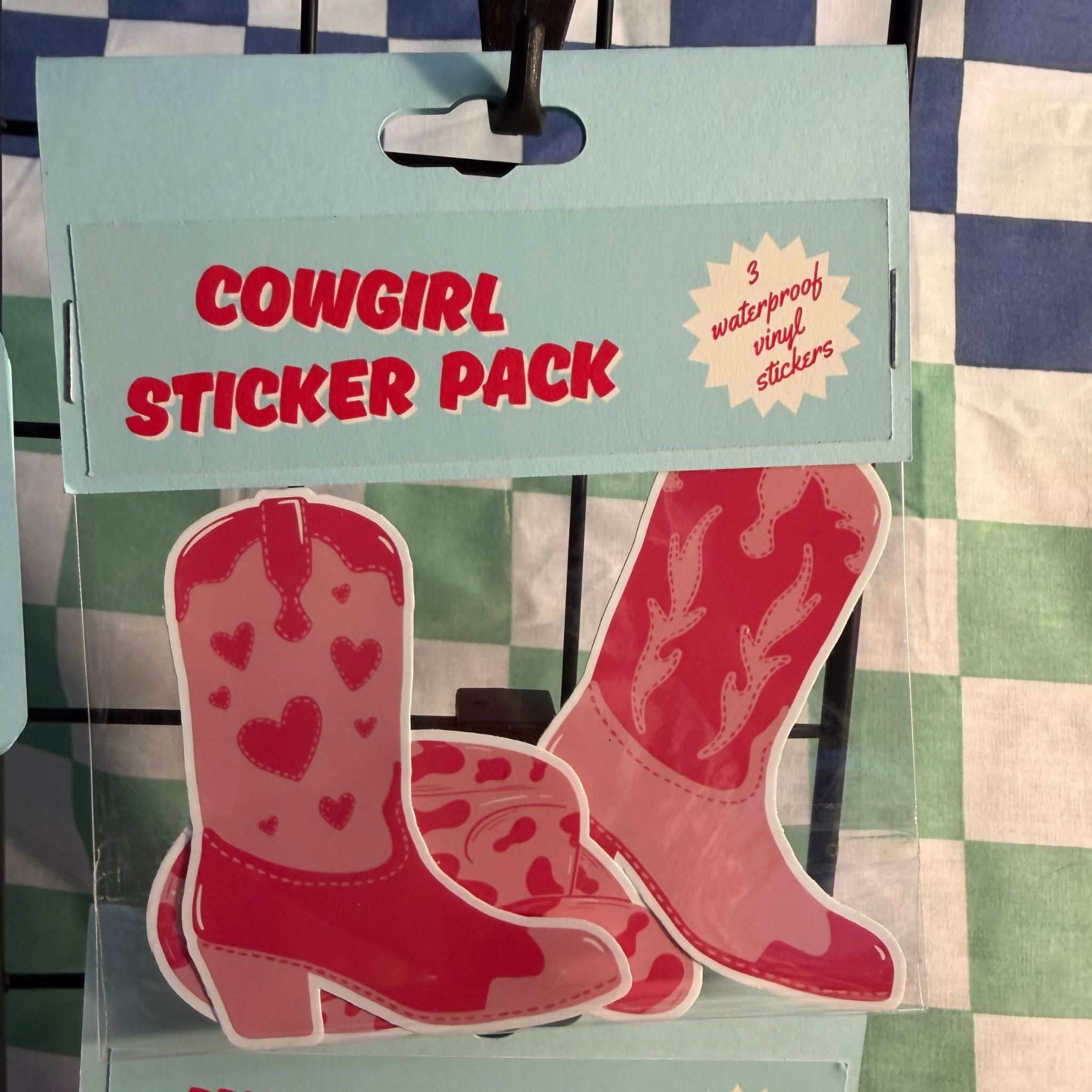 Cowgirl Sticker Pack - 3 Waterproof Stickers
