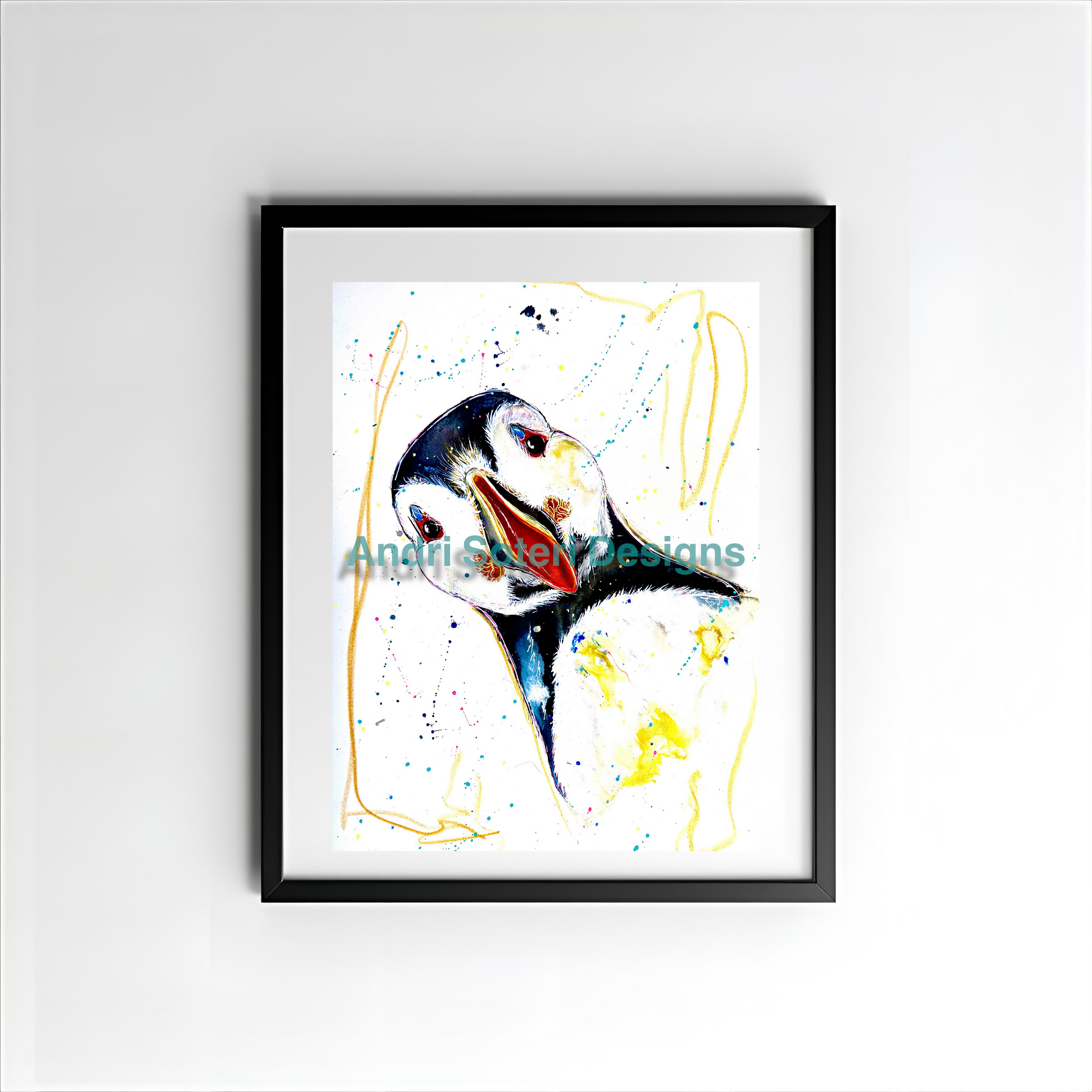 PUFFIN' GORGEOUS, PART OF THE 'ANIMAL ART COLLECTION'