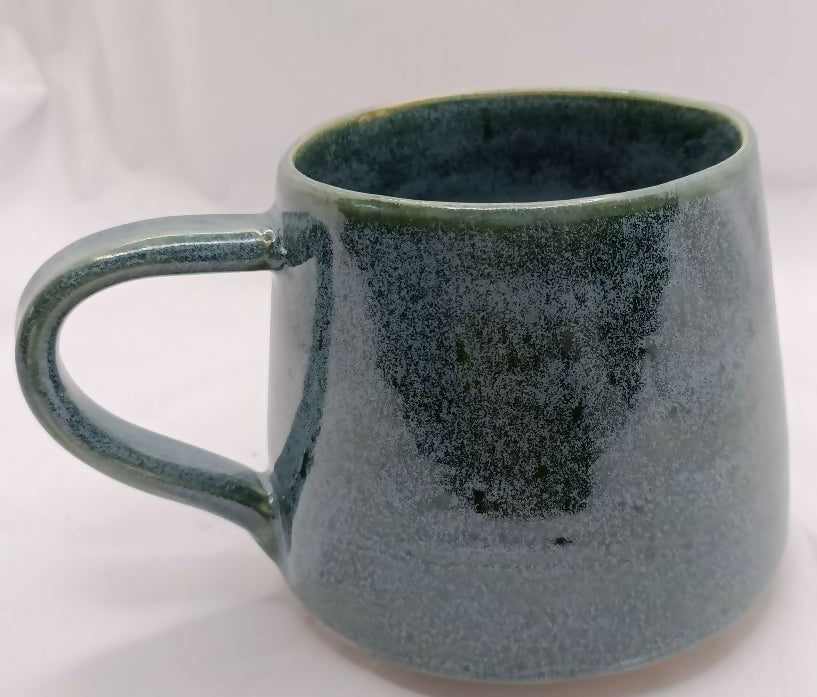 Grey-Green Handmade Stoneware Mug