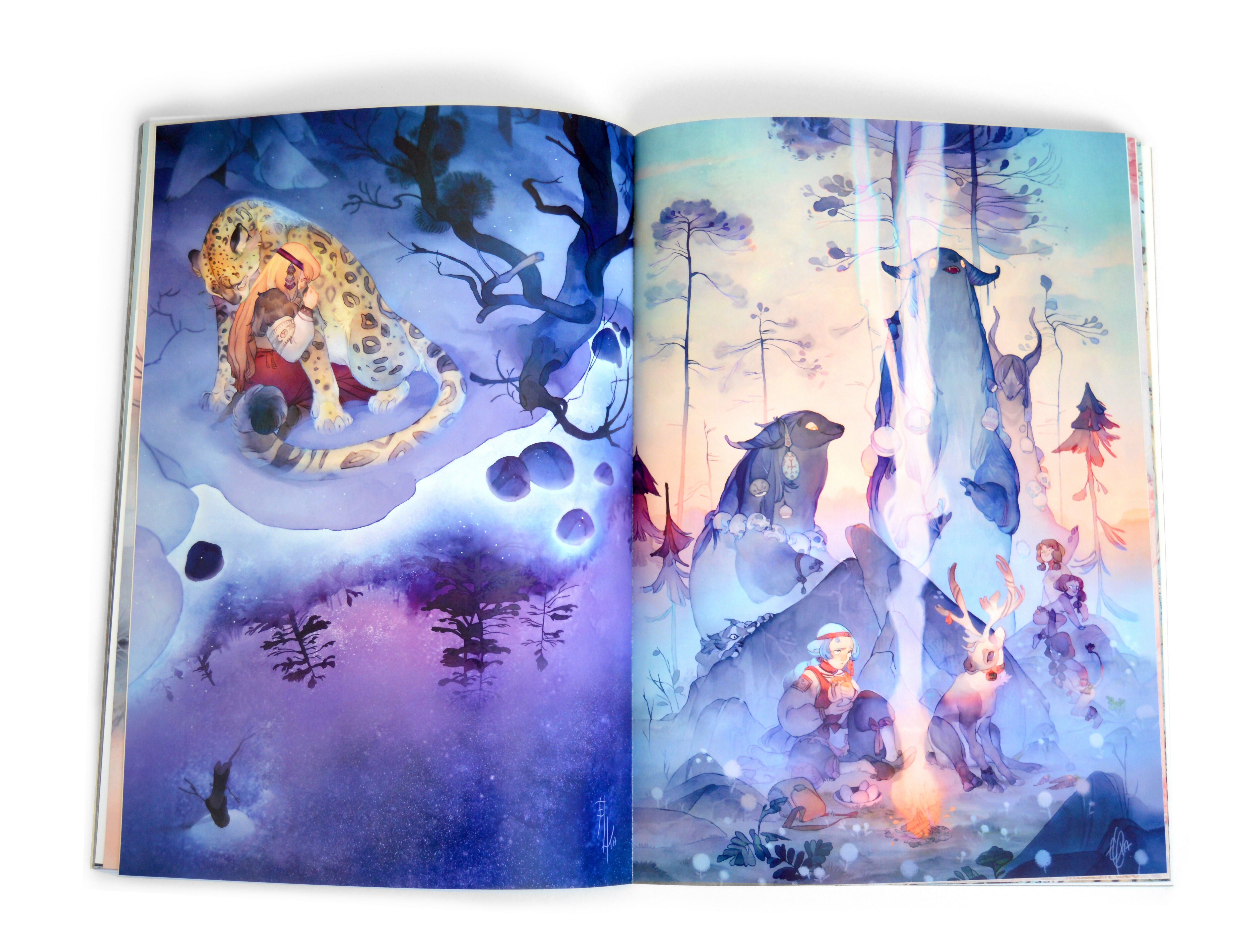 The Enchanted Forest Fantasy Art Book