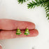 Cute Christmas Tree Stud Earrings.