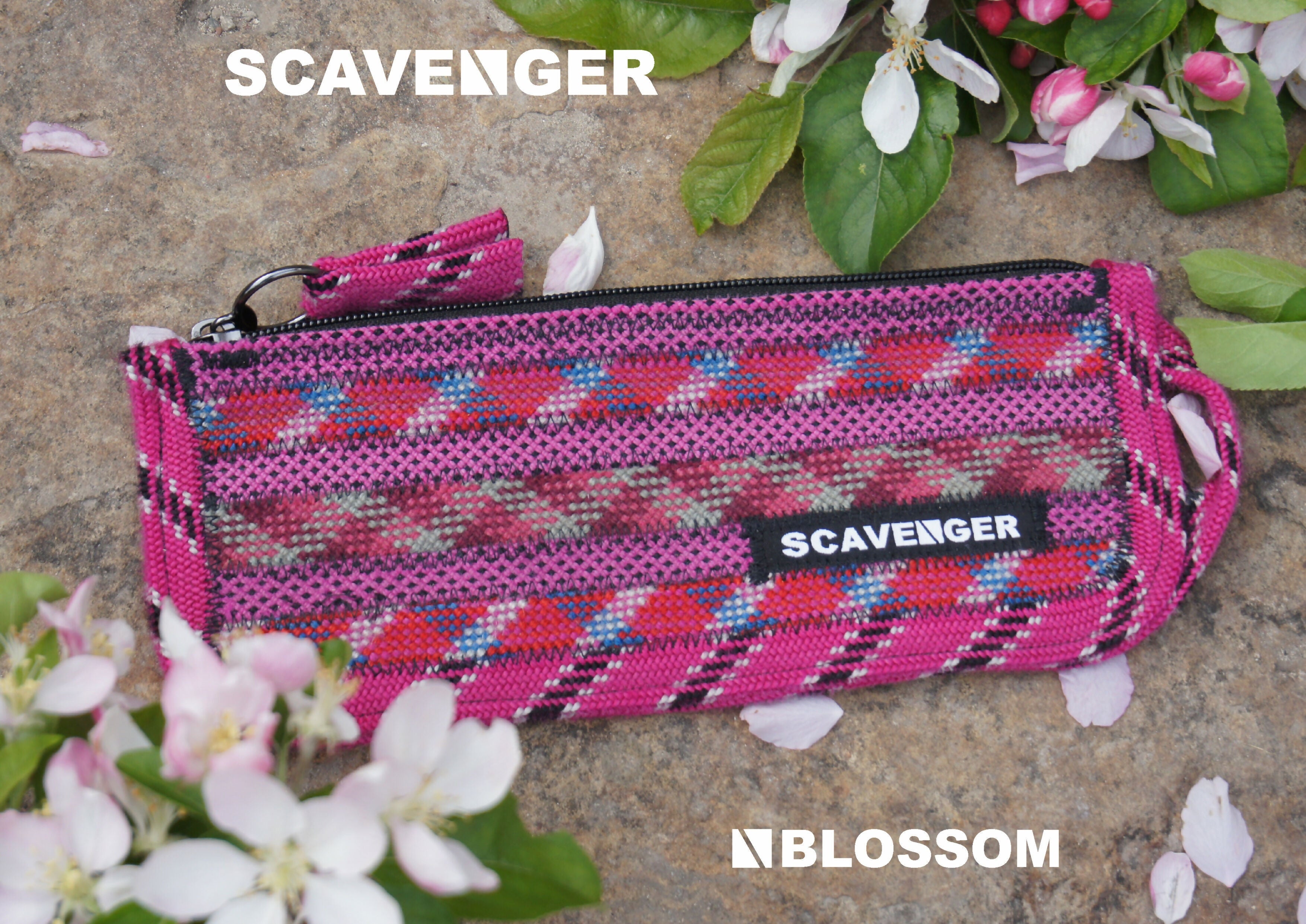 Recycled Climbing Rope Zip Pouch Large