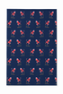 Art-led Cotton Tea Towel | flamingo, cottage, heart tree, mushrooms designs