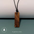Natural Grain Wood Pendant