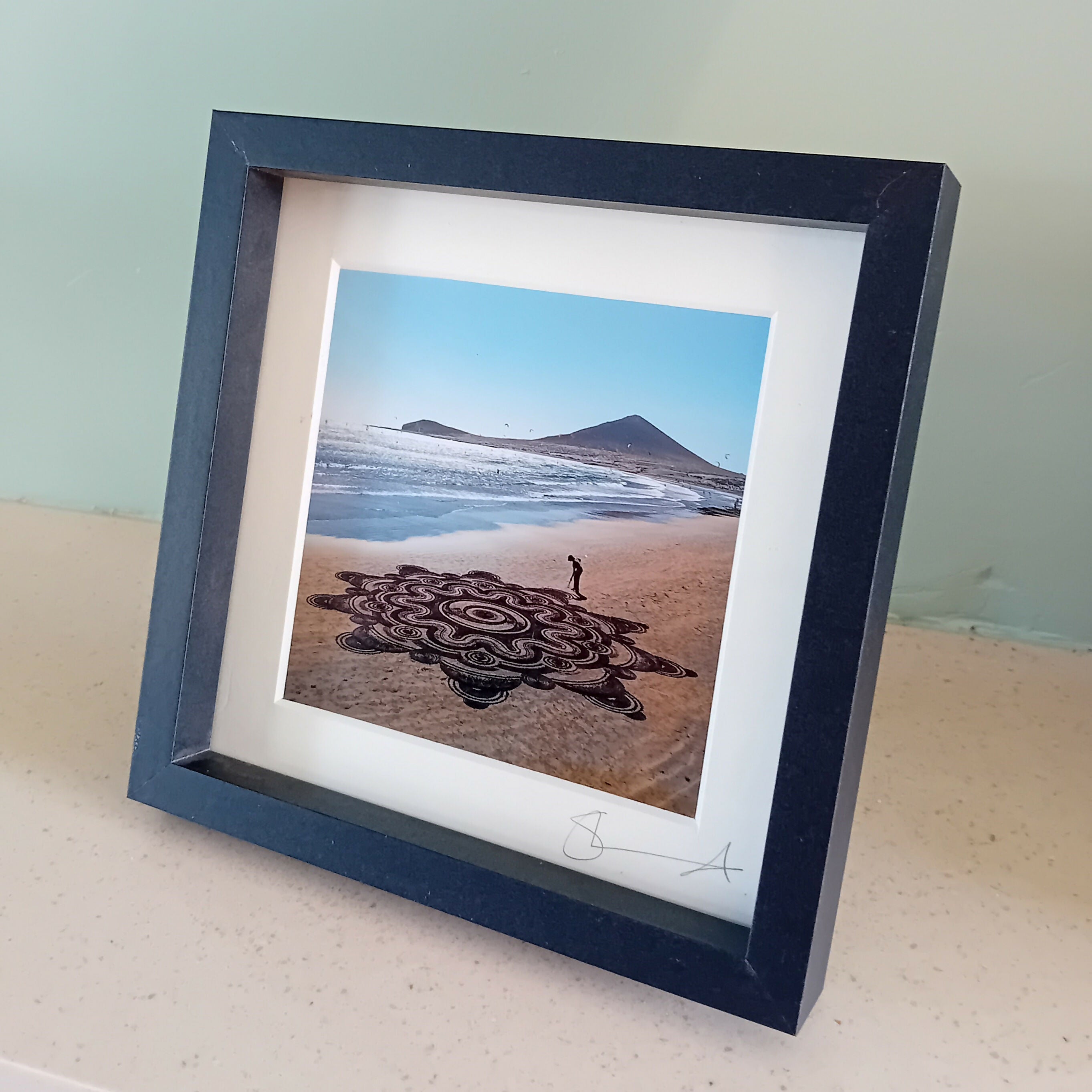 Beach artist - midi frame