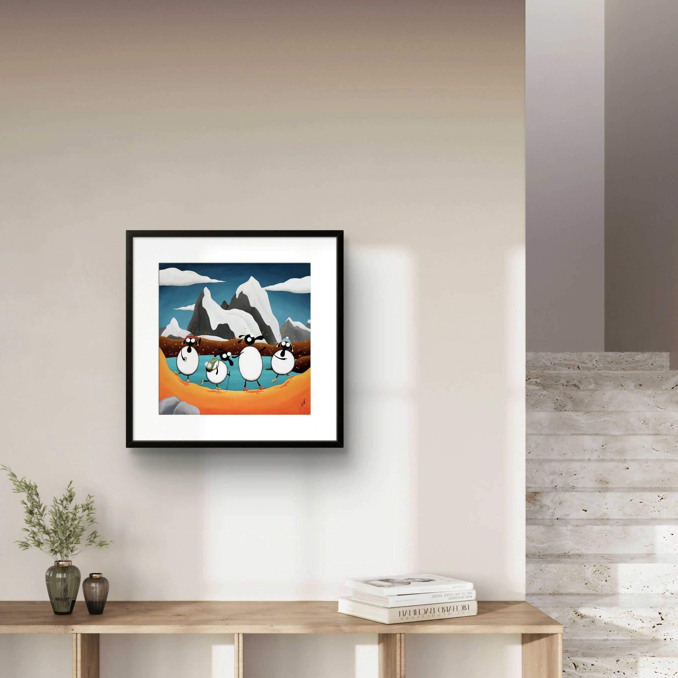 Baatagonia - 20” Framed Limited Edition Print