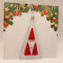 Fused Glass Christmas Card