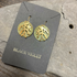 Brass Coral Coastline Earrings