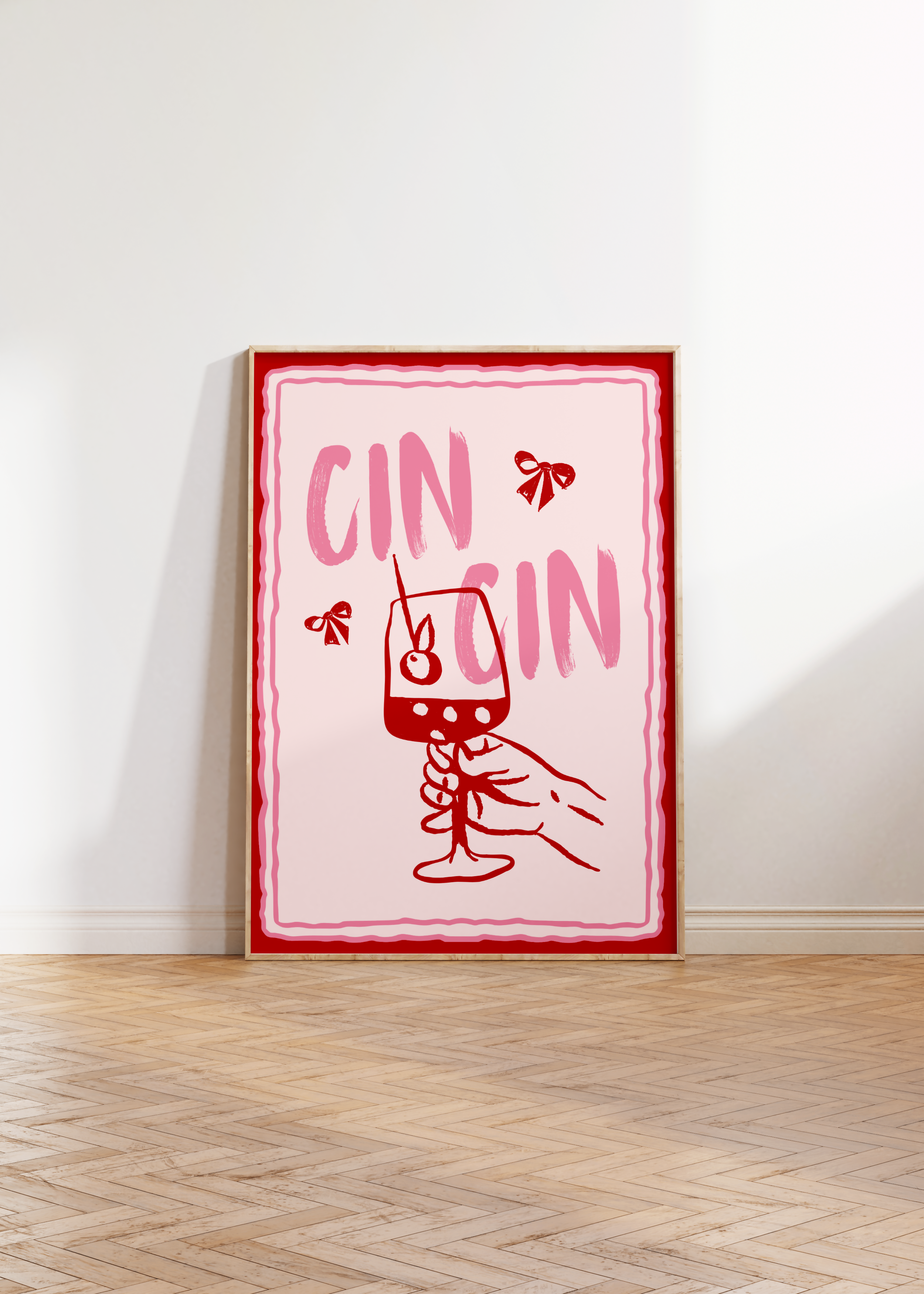 CIN CIN COCKTAIL WALL ART PRINT