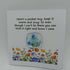 Fused Glass Pocket Hug Card