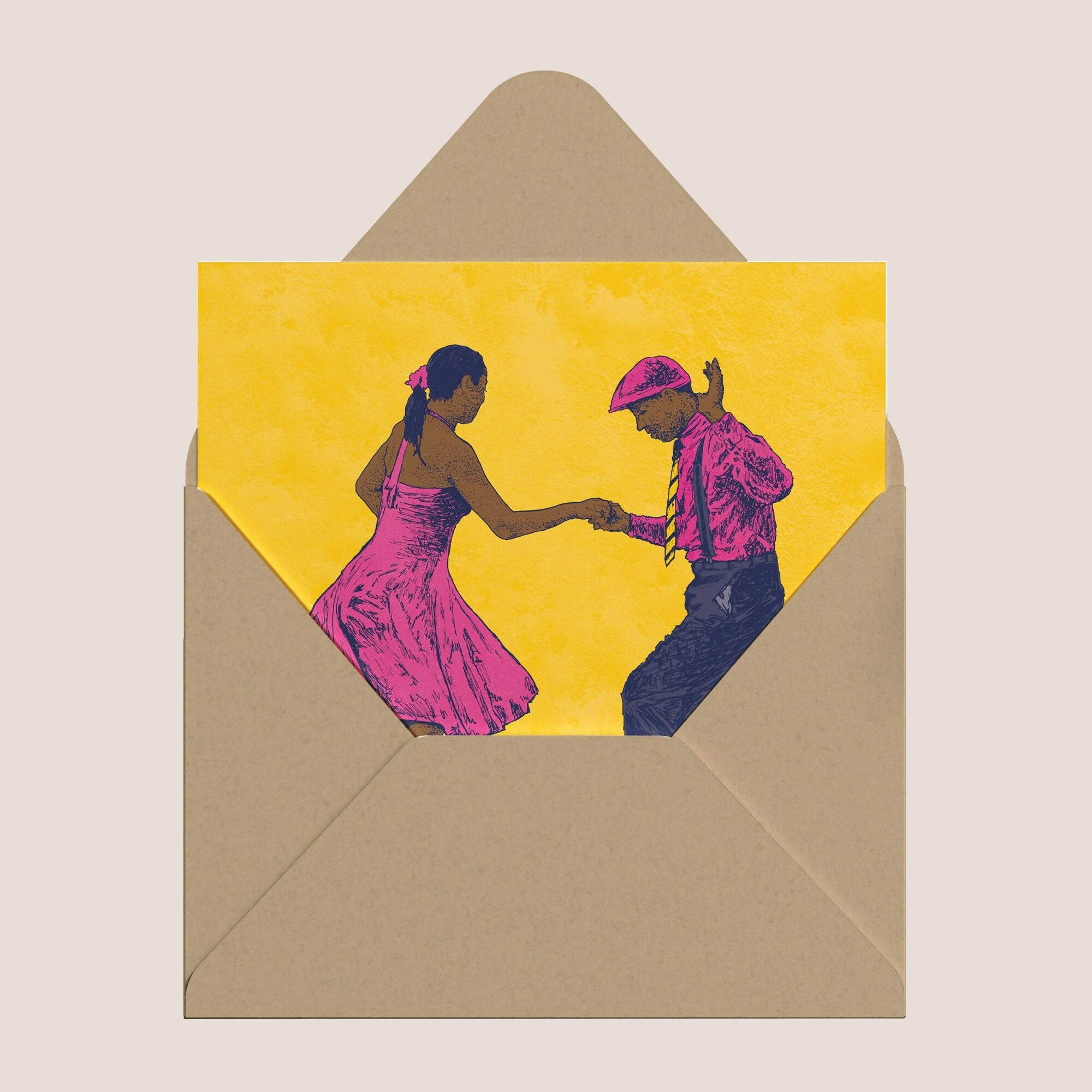 Dancers Greeting Card