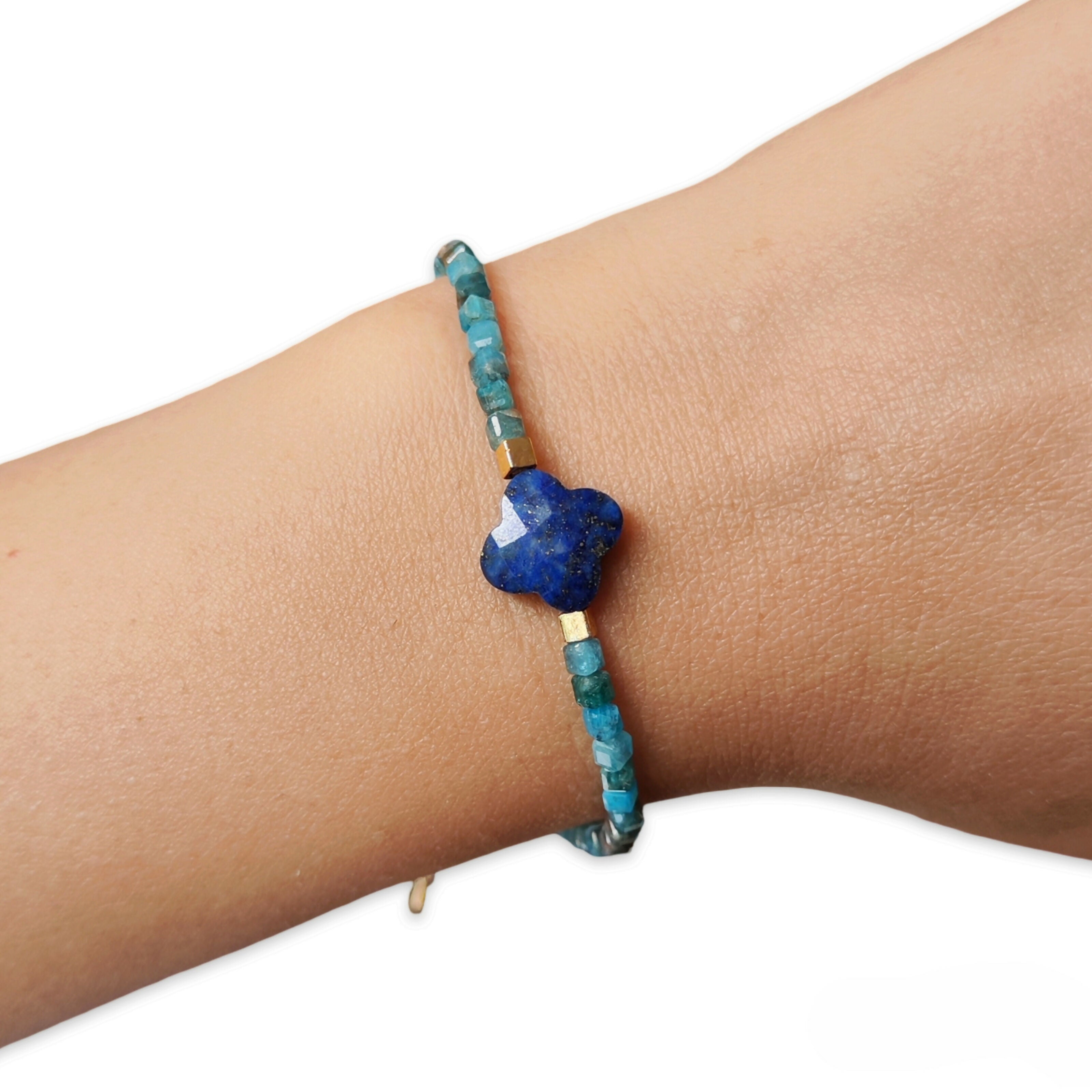 Designer Gemstone Bracelets - Handmade Jewellery - Semi-Precious Gemstones - Silver & Gold-Plated