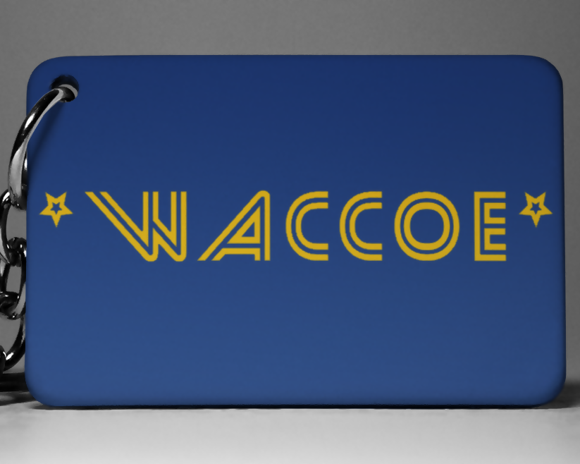 Leeds Utd Keyring WACCOE Design