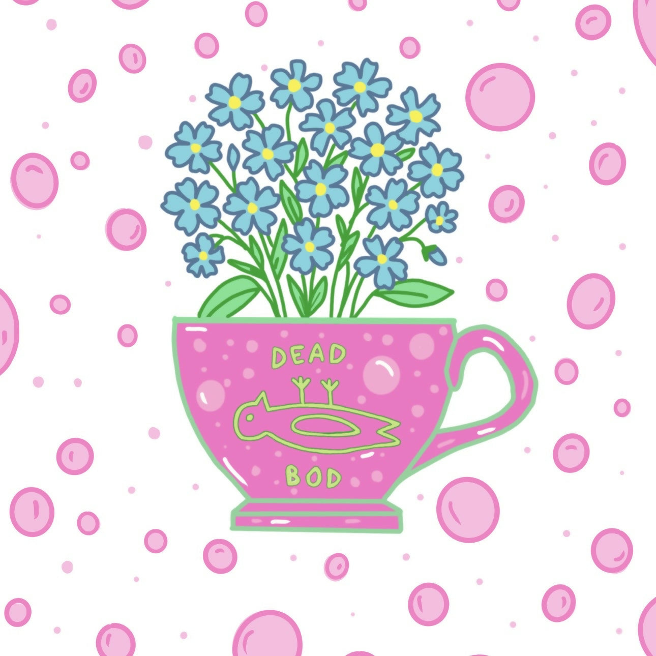 Dead Bod Teacup A5