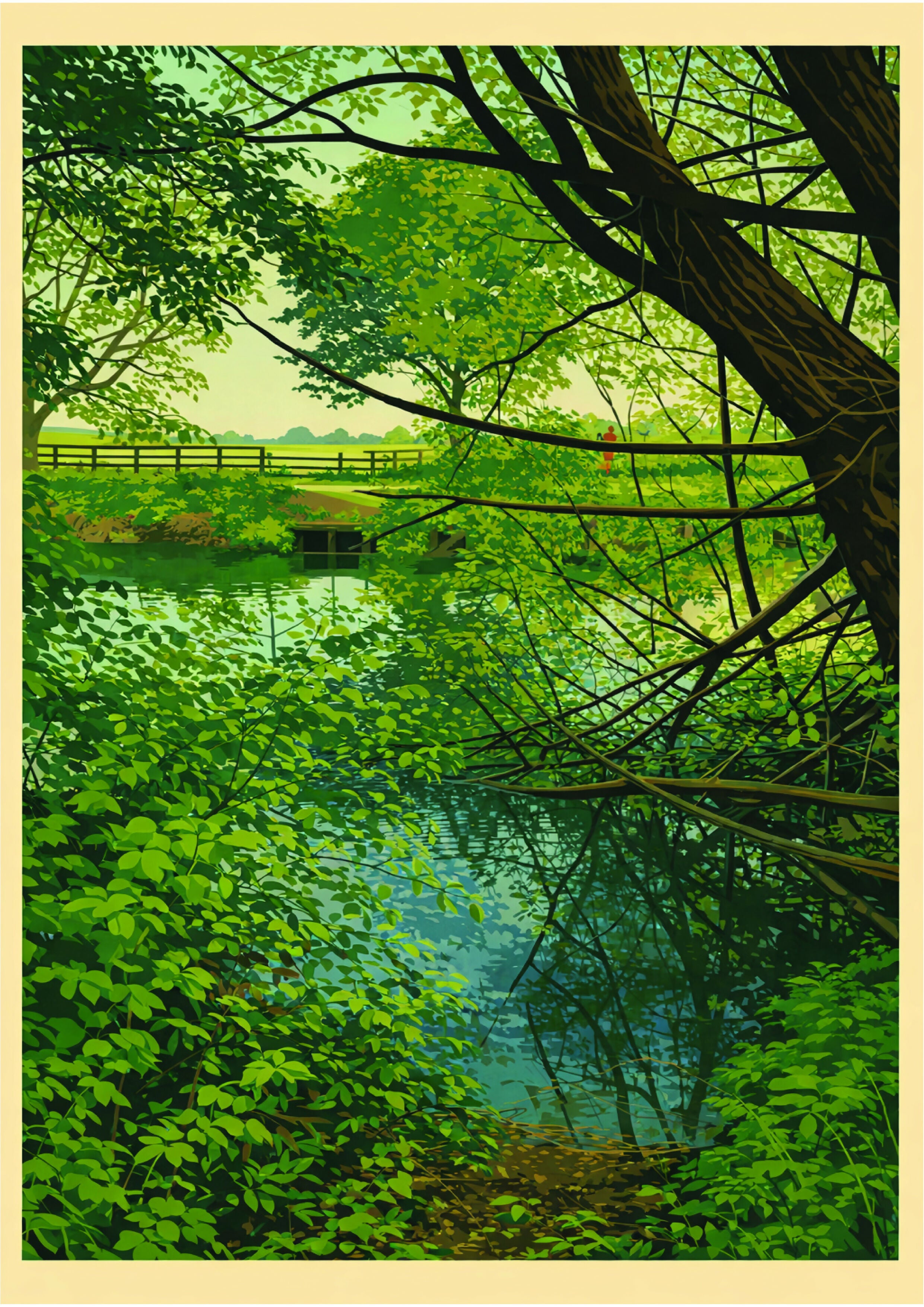 Beverley Beck (Spring) A4 Print