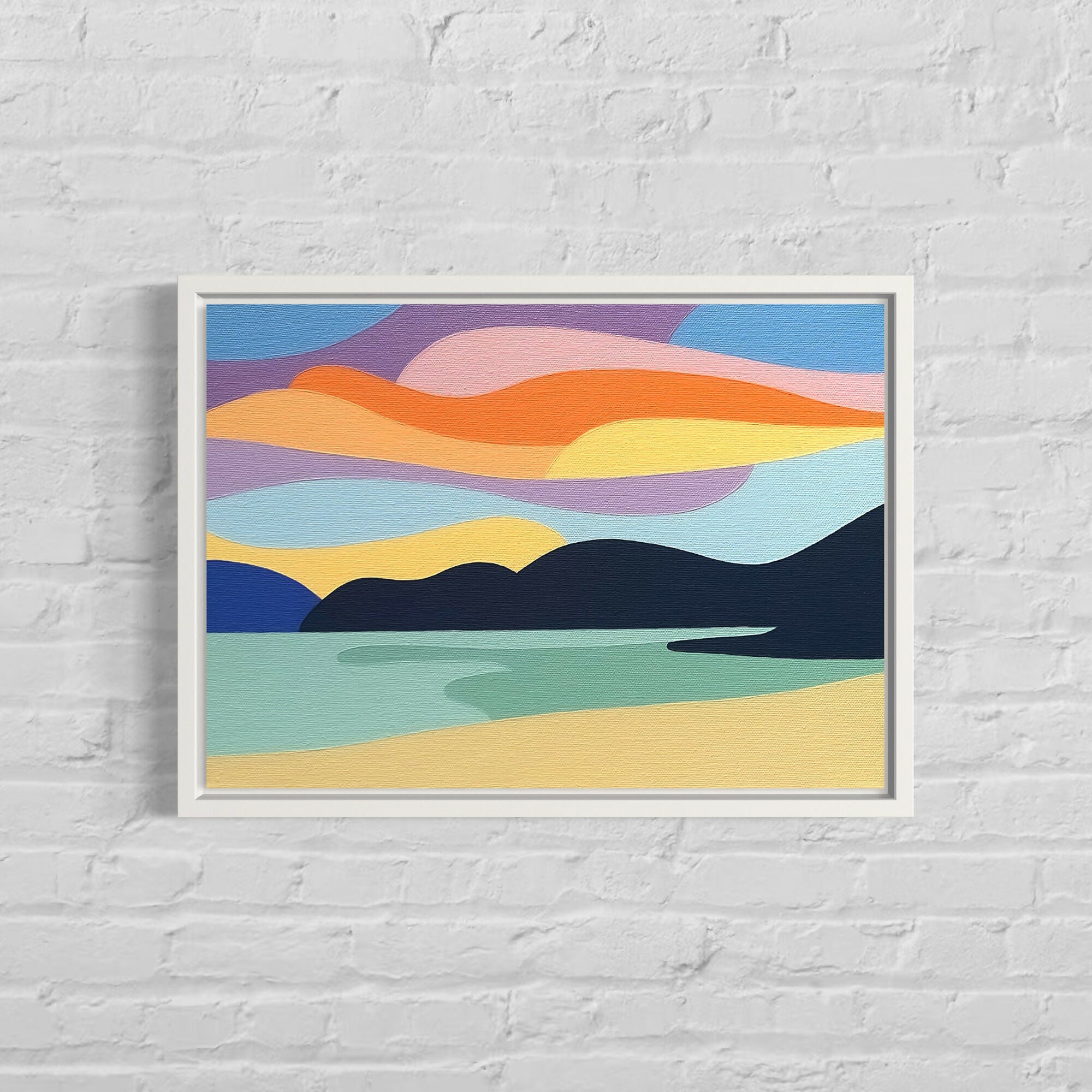 Evening View From Long Beach