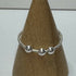 Sterling silver fidget ring