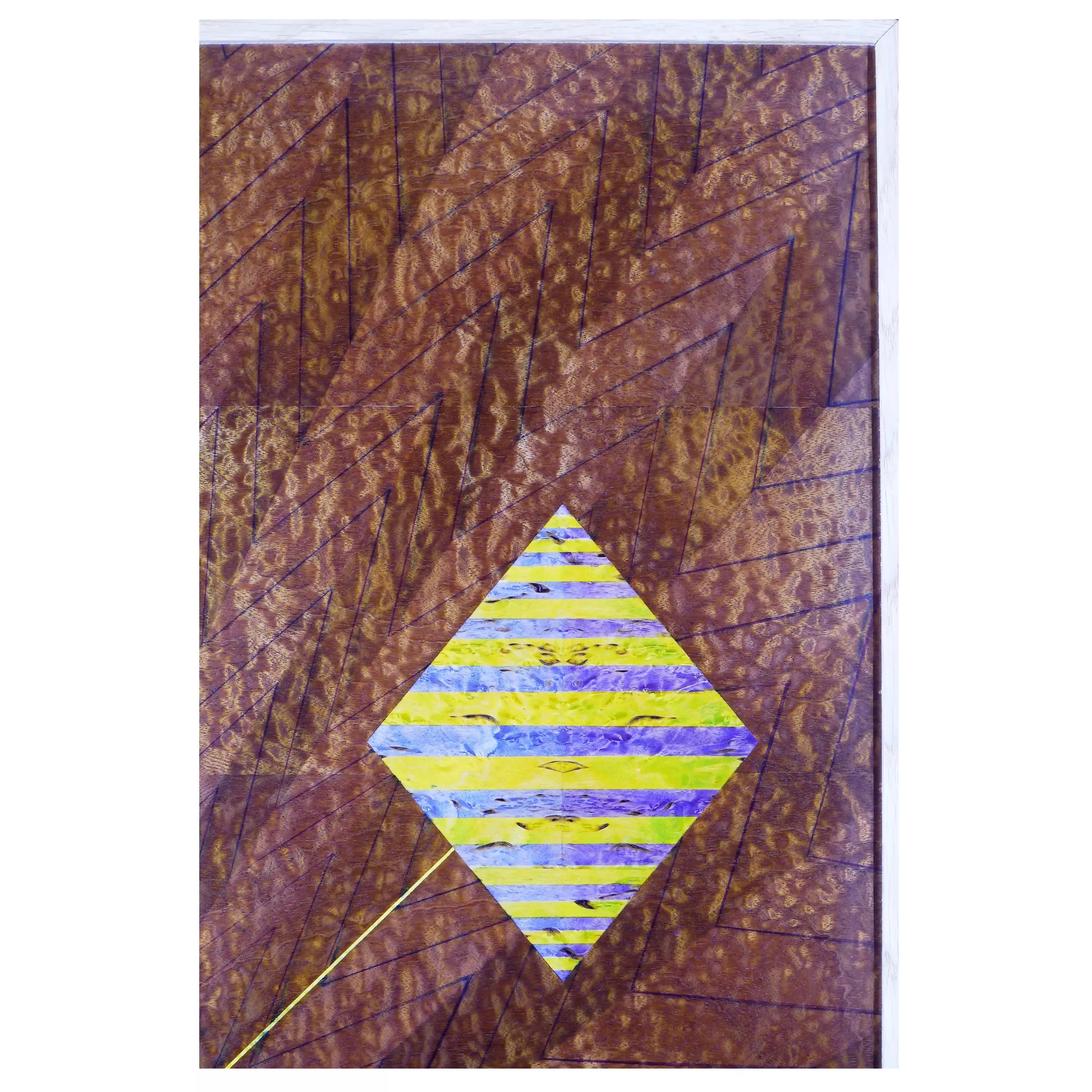 Innerysm: Intrinsic Motivation — Original Artwork (Marquetry on Panel) by Elementa Laudis