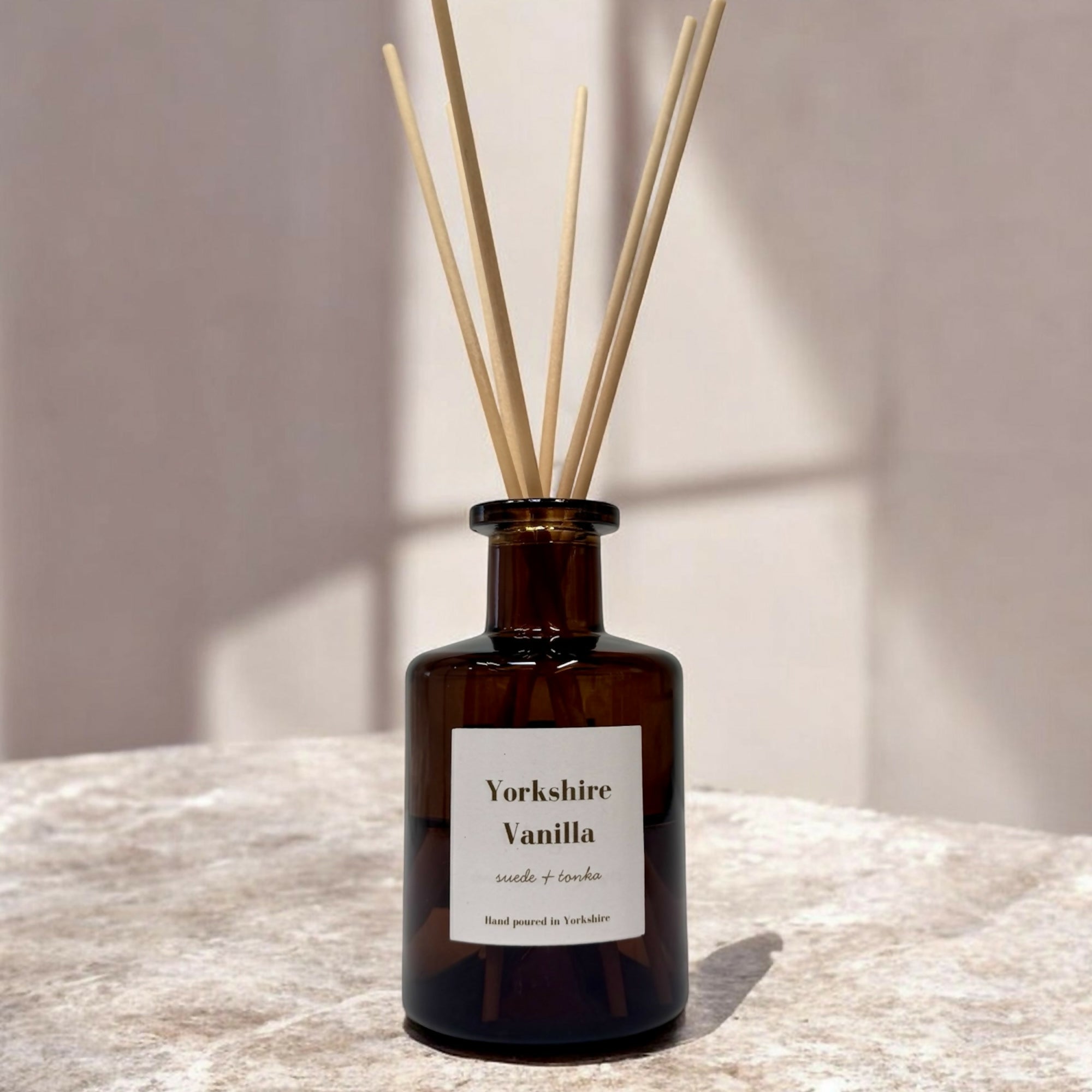 Yorkshire Vanilla - Suede and Tonka Reed Diffuser - 100ml
