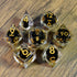 Black Hole Liquid Core Dice