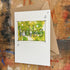 Abstract Sparkly Baubles Christmas Card