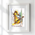 BASIL THE SQUIRREL, FINE ART PRINT