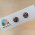 Touch of Sparkle Handmade Polymer Clay Stud Earrings