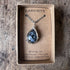 Larvikite Wire Wrapped Necklace