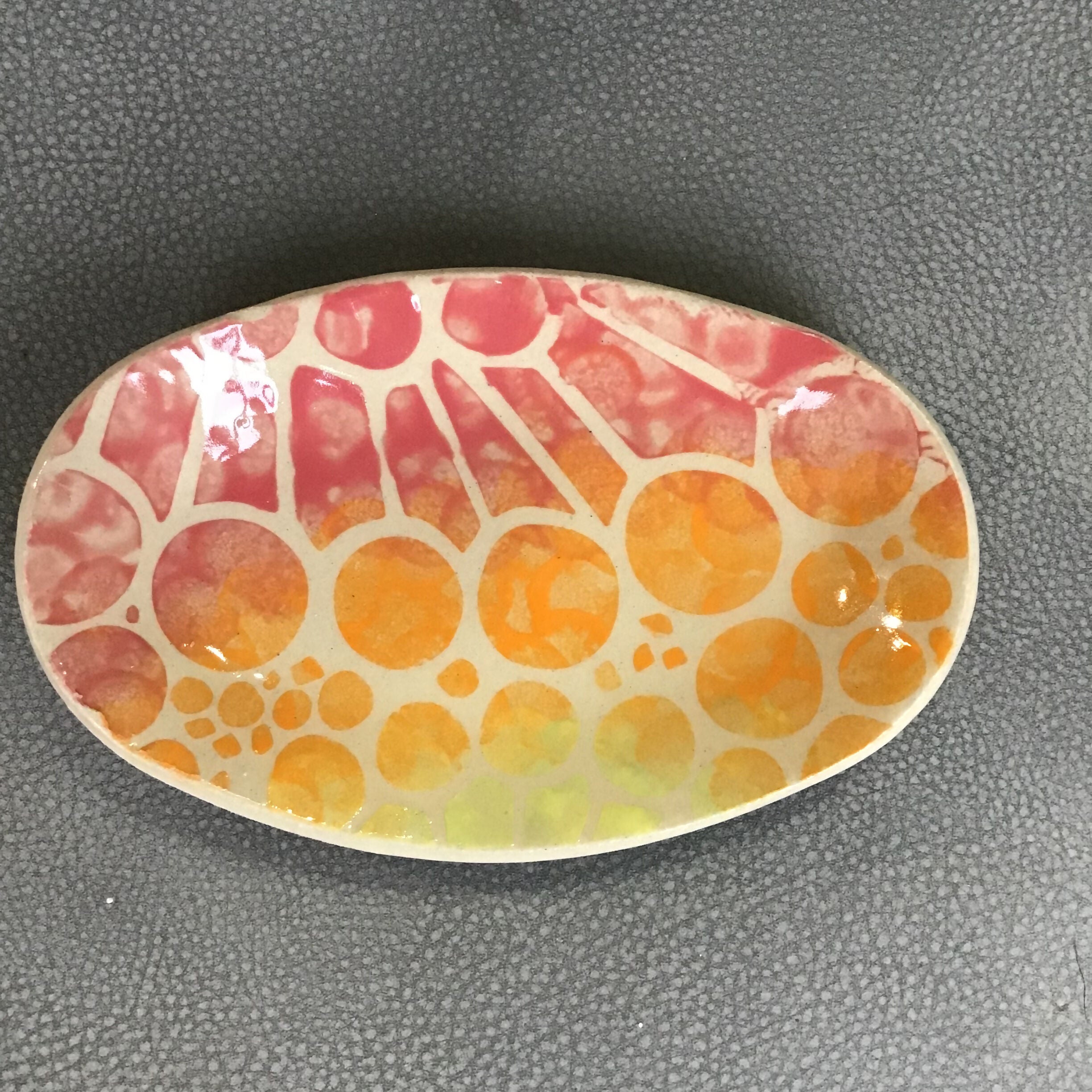 Oval Ceramic Trinket Dish