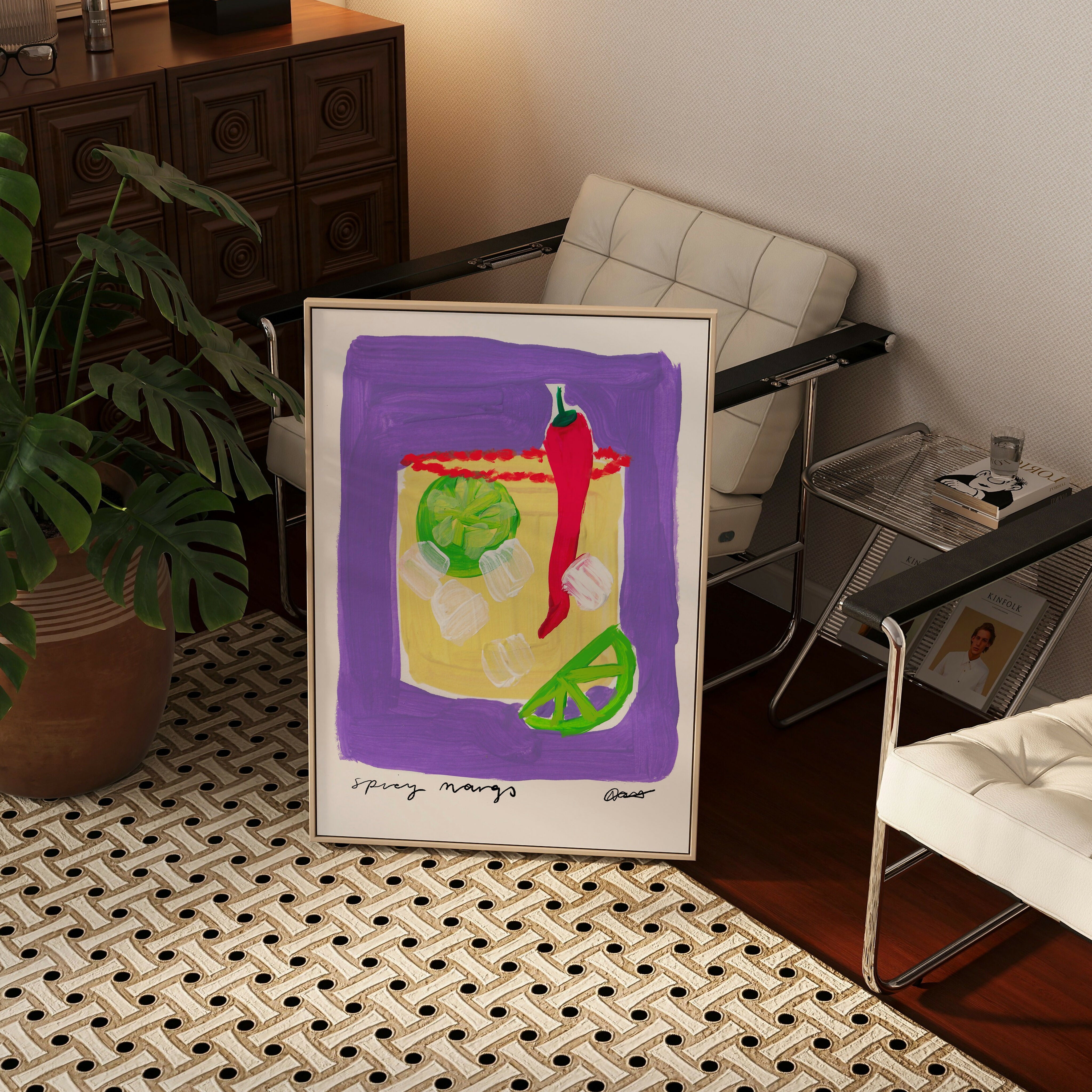 Spicy Margs Art Print