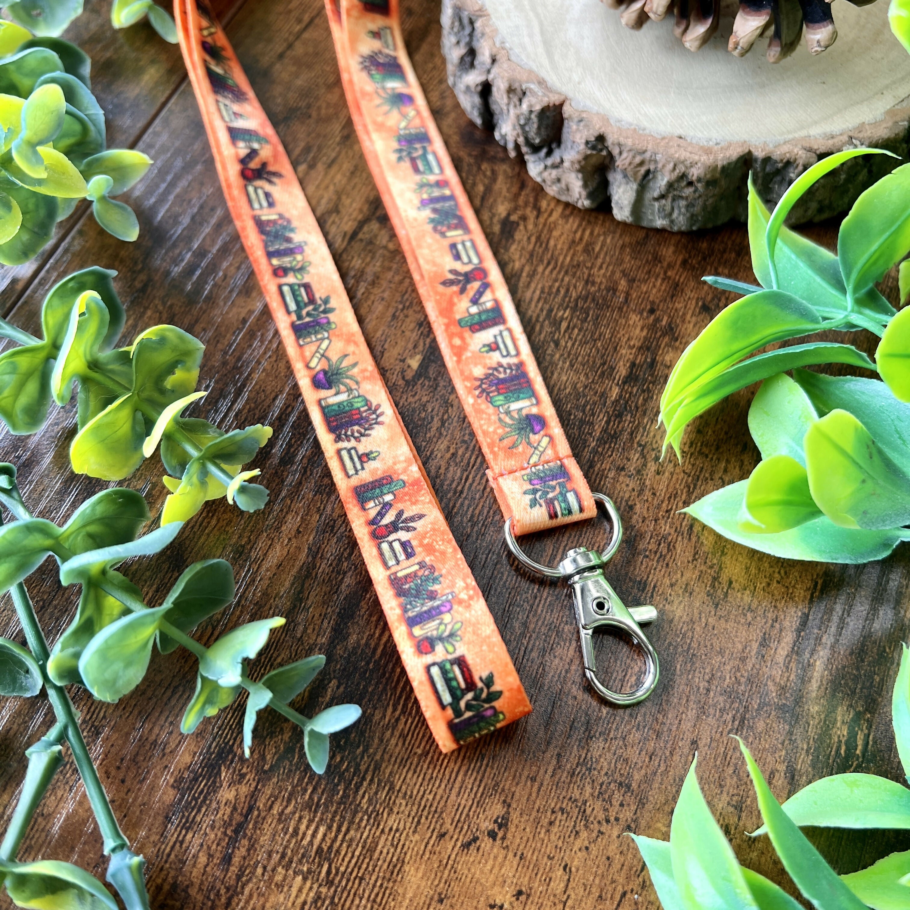 Bookish Lanyard | Colorful Book Lovers | Art & Soul