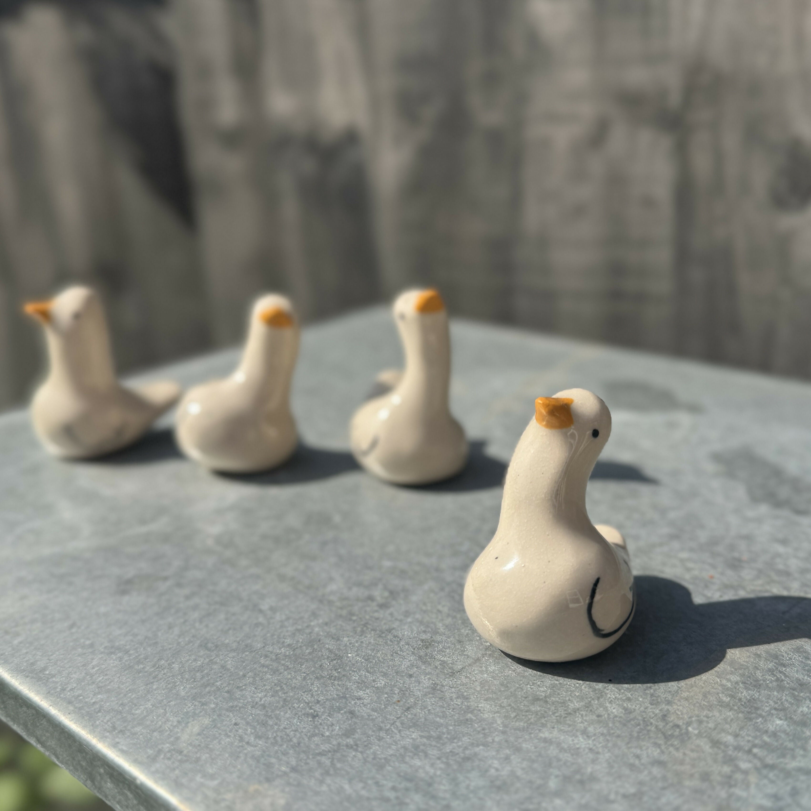 Ceramic Goose, Handmade Quirky Gift