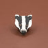 Badger Pin Badge