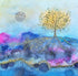 'Riverside' Original Mixed Media Painting