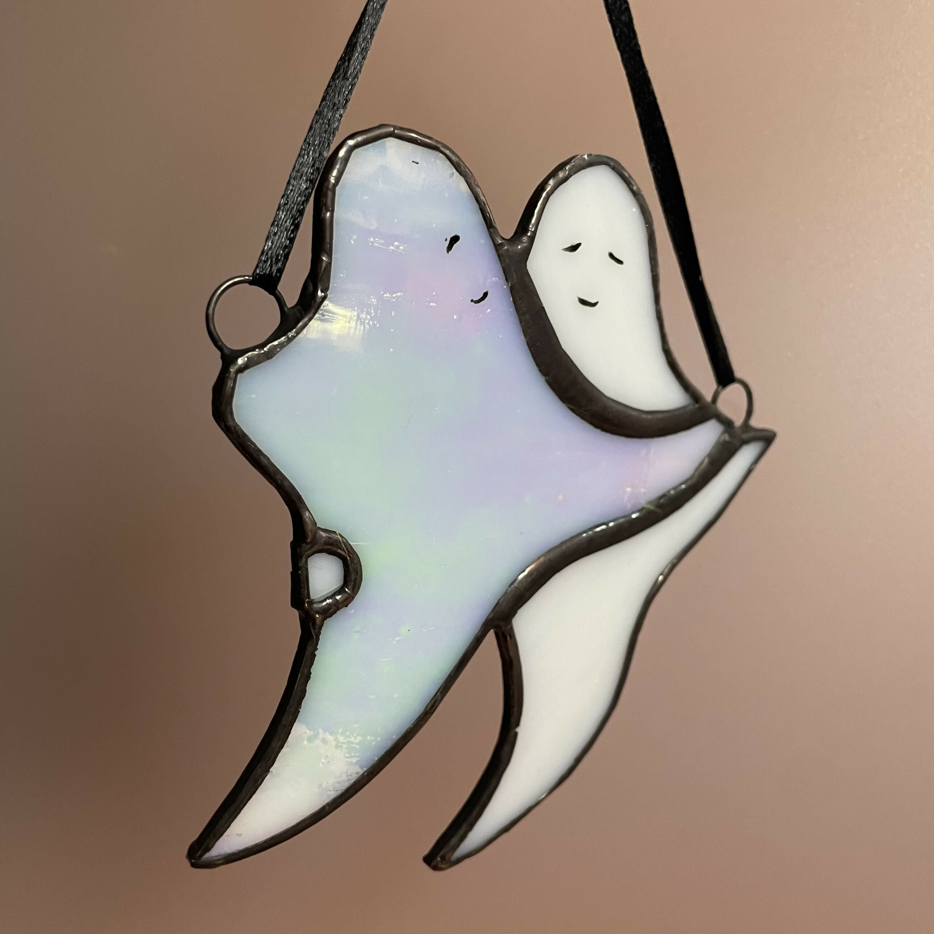 Stained Glass Dancing Ghosts