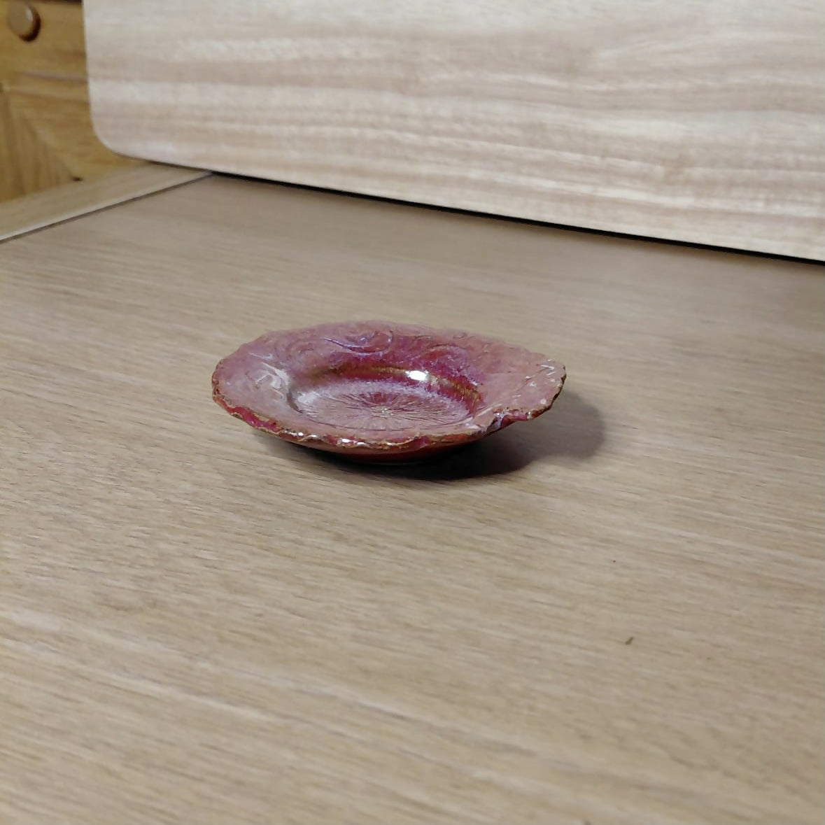 Pink Trinket Dish