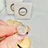 WHITE MOONSTONE RING SIZE N