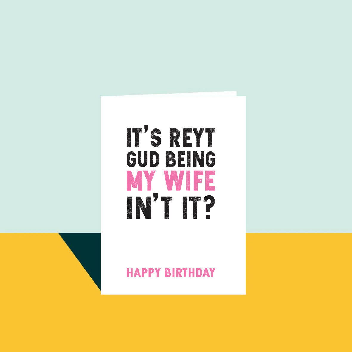 Reyt Gud Being... Birthday Cards