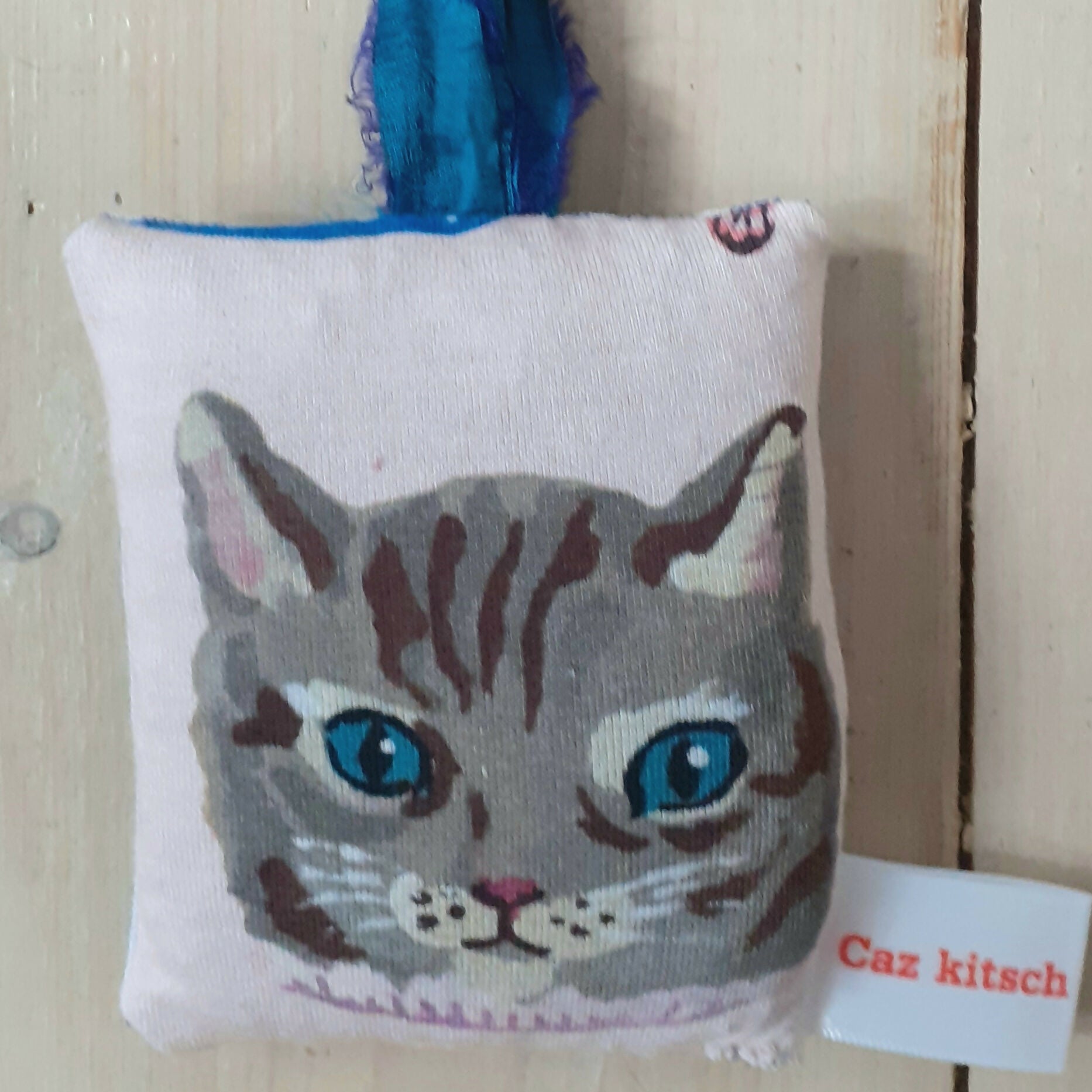 Nathalie Lete Kitten Lavender Bag